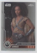 2023 Topps Chrome Star Wars Refractor Naomi Ackie as Jannah #78 4p5