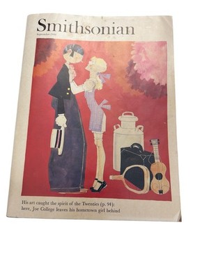 Smithsonian Magazine September 1986 Vol 17 No 6 John Held Jr Jazz Age Art Issue