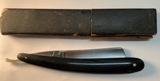 Antique Wilbert Cutlery Army Special Straight Razor w/ Case Sears 1910s
