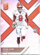 2018 Panini Elite Draft Picks #114 Deon Cain