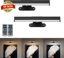 2PACK Picture Light LED Battery Operated Wall Light for Paintings,Wireless Dimma