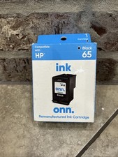 Onn HP 65 Black Ink Cartridge New