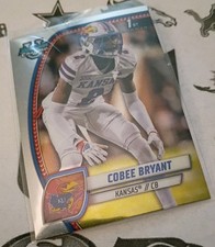 2024 Bowman U Chrome Football Cobee Bryant #44 1st Kansas Jayhawks