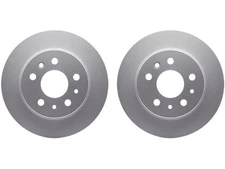 For 1986-1987 Mercedes 300SDL Brake Rotor Set Rear Dynamic Friction 17341VXRT