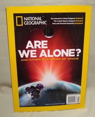 National Geographic Are We Alone? And Other Mysteries Of Space 2025 BRAND NEW