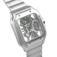 CARTIER Santos de Cartier LM Skeleton WHSA0028 SW13656 2