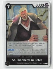 St. Shepherd Ju Peter OP13-084 Rare Carrying On His Will One Piece Foil NM