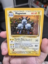 Pokemon TCG Base Set Magneton 9/102 (LP)