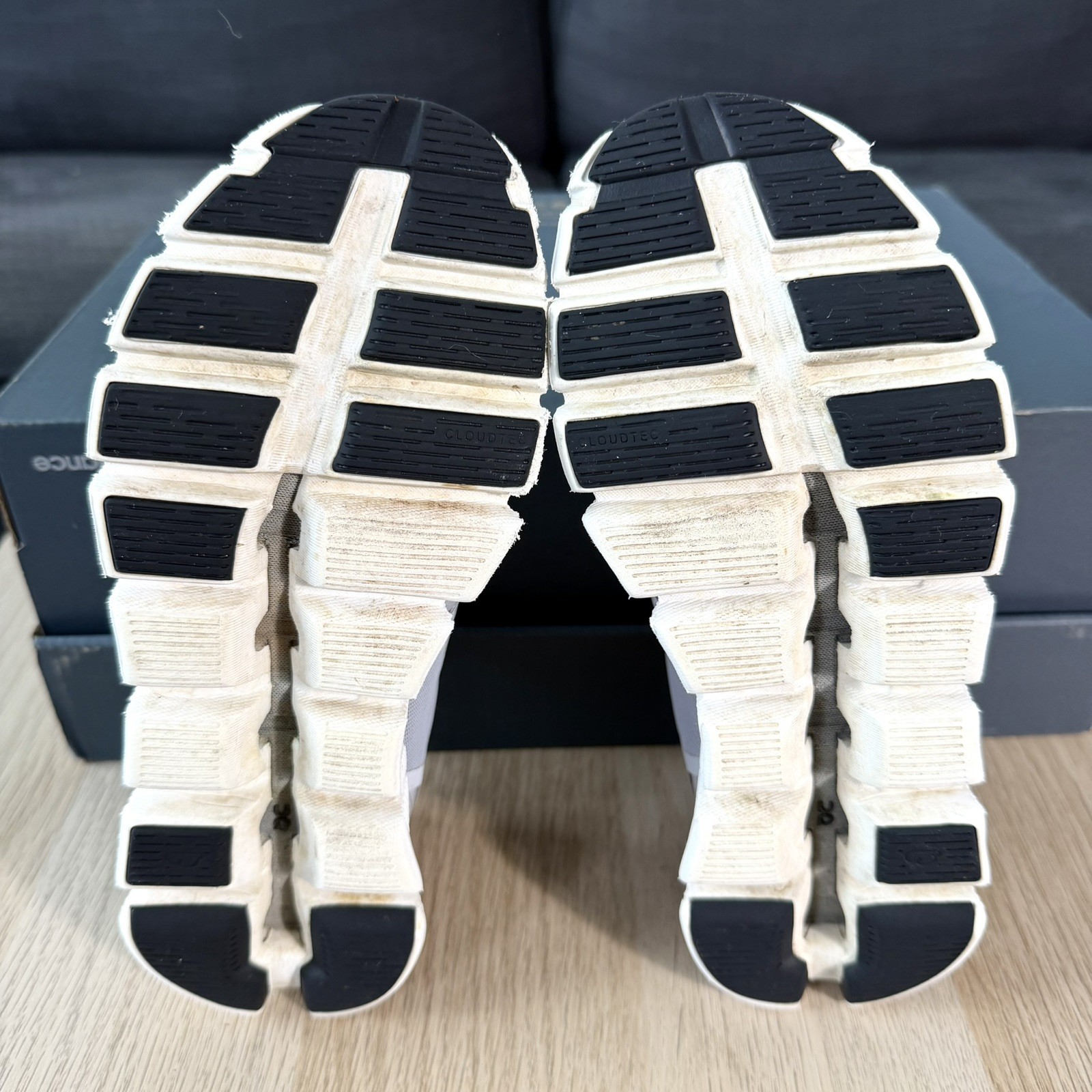 On Cloud 5 Waterproof Gray CloudTec Running Sneak… - image 10