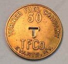 Evarts, KY Kentucky Coal Scrip Token - Turner Fuel Co. - 50 Cent — photo 1