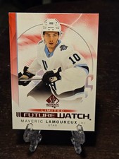 Maveric Lamoureux 2024-25 Upper Deck SP Authentic Future Watch Red Card #182