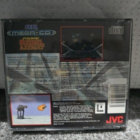  STAR WARS Rebel Assault SEGA MEGA CD Game 1993 JVC PAL, RARE