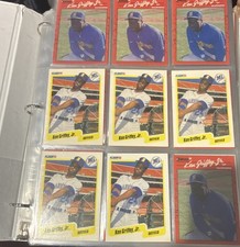 Ken Griffey Jr 250+ card binder. Huge assortment 