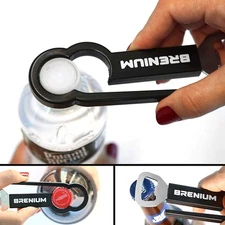 BRENIUM Multifunctional Bottle Opener for Water and Beer , Plastic , Twist-Off,