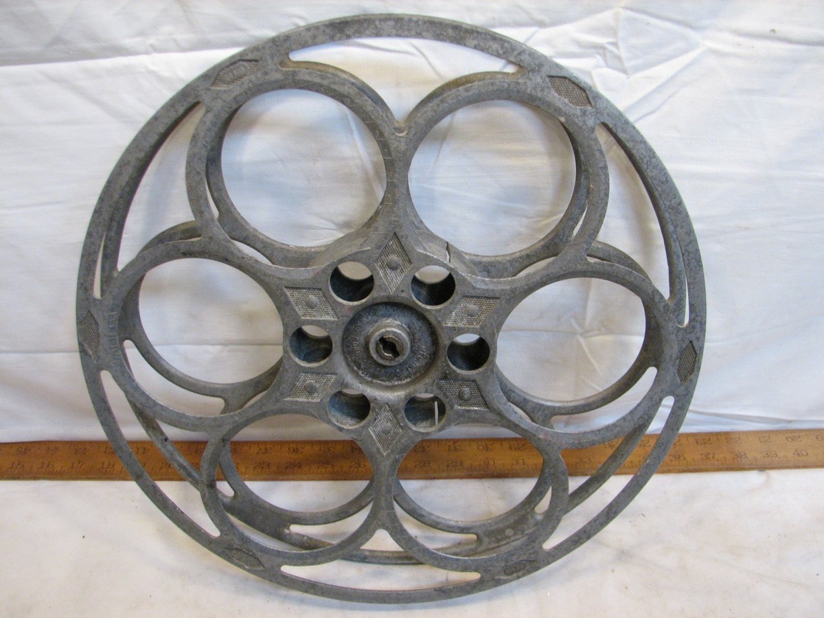 Mouette De Film Vintage 35 Mm - Goldberg Brothers - Aluminium Moulé 15 Pouces