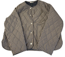 Barbour giacca trapuntata donna check Monroe manica lunga UK 16 REF J48 =