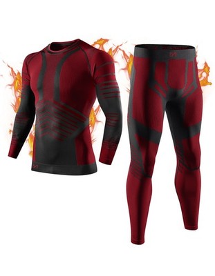 Herren Funktionsunterwäsche Set Funktionswäsche Thermounterwäsche Skiunterwäsche