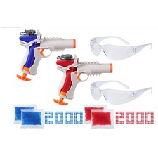 NerfPro GelfireVersus- 2 Blasters, 4,000 Gelfire Rounds, protective glasses, 14