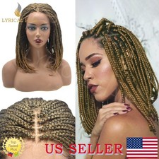 Box Braided wigs For Black Women Synthetic Lace Front Braids Wig Lightweight Hai
