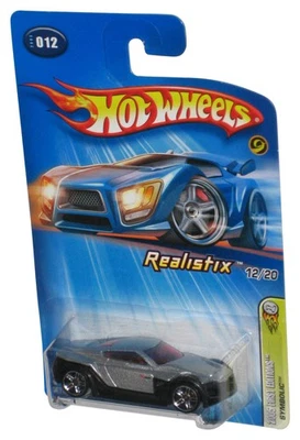 Hot Wheels 2005 Premières Éditions Realistix 12/20 Voiture Noire Et Argent #012 - Photo 1/3