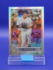 Zack Greinke 2022 Topps Chrome Sonic Prism Refractor SP 🔥 Astros