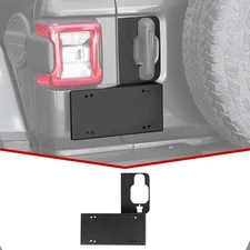 New Tailgate Handle License Plate Holder Jeep Wrangler 3018-24 JL JLU Fast Ship