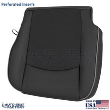 2013-2018 Fits Dodge Ram Limited Leather Perf. Driver Bottom Seat Cover Black 2013-2018 Fits Dodge Ram Limited Leather Perf. Driver Bottom Seat Cover Black