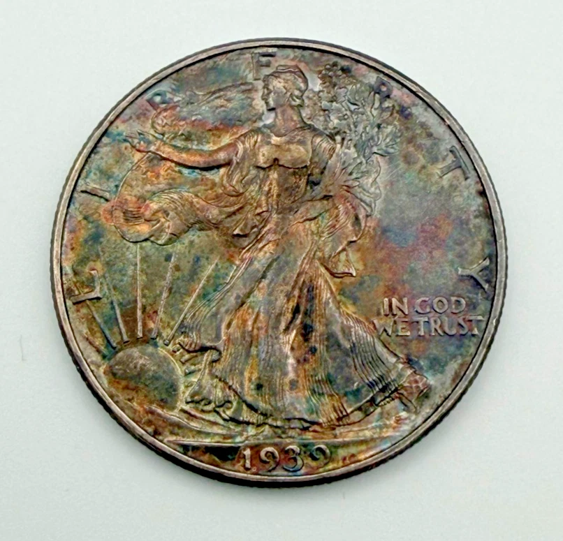 Walker Silver Indiana Liberty Walking Half Dollars (1916-1947) for