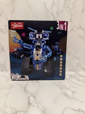 Henoda 3-in-1 RC Building Robot Set 15046 /606 PCS/ App  Remote Control/Ages 8 