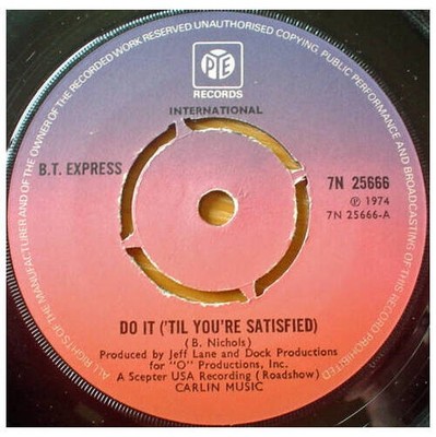 B.T. Express - Do It ('Til You're Satisfied) (VINYL)