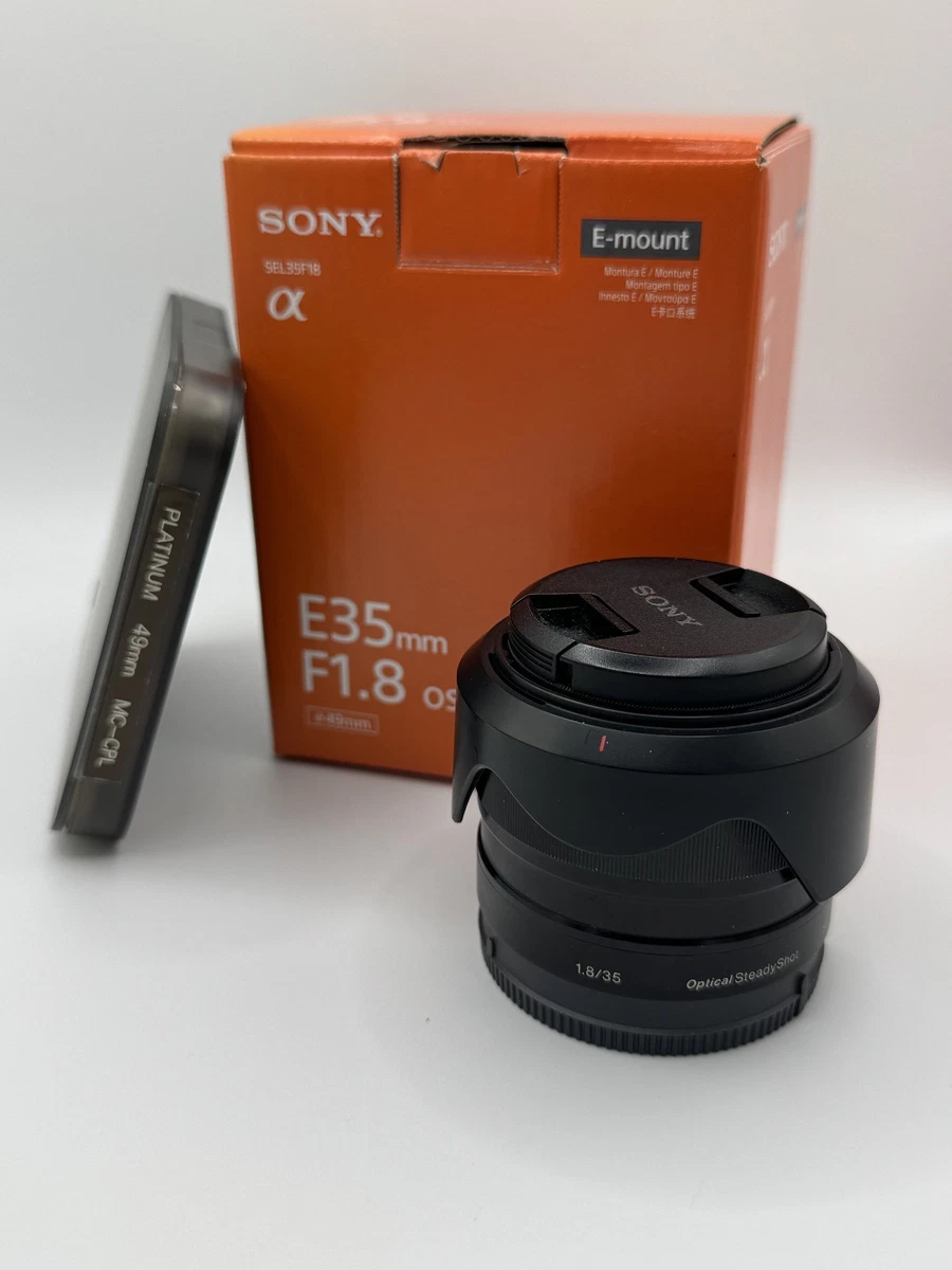 Sony SEL f/1.8 Camera Lenses 35mm Focal for sale - eBay