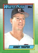 1990 Topps #255 Bobby Thigpen