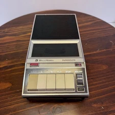VTG Bell & Howell Filmosound Cassette Tape Player/Recorder  Case *Tested* Works!