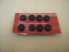 8x Rackschraube M6 schwarz + Unterlegscheibe mit Rand  + Käfigmutter -gebraucht-