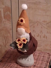 7"-9"  Sunflower Gnome Goose Clothes Outfit