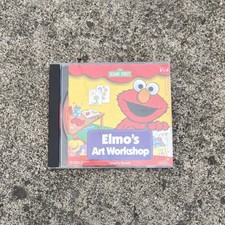 Creative Wonders Sesame Street Elmo's Art Workshop Early Learning CD
