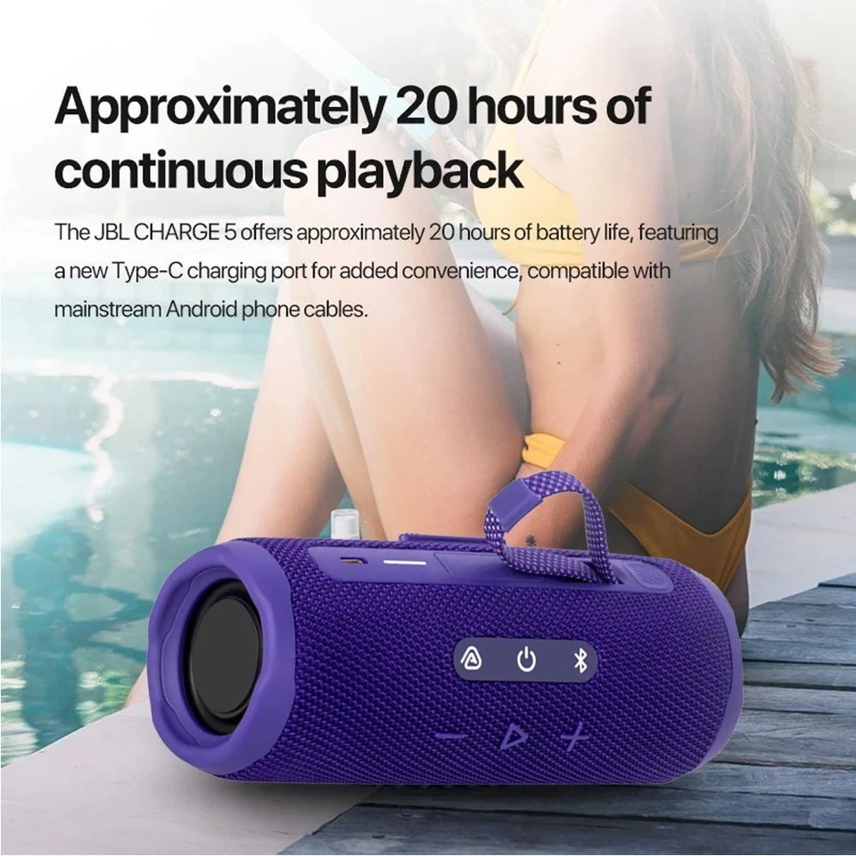 For J/B/L Flip 7 Wireless Portable Bluetooth Sound Speaker Waterproof Dustproof - Image 4 of 4