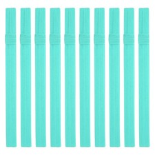 10 Pcs Elastic Planner Bands, Elastic Bookmark Bands, Turquoise