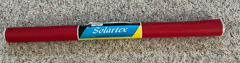 SOLARTEX SATIN - Discontinued - 10 meters, Red, RC fabric covering