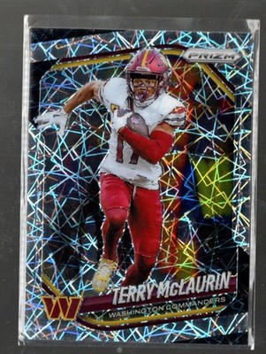 2025 Panini Prizm #223 Terry McLaurin Lazer