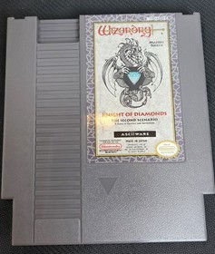 Wizardry: Knight of Diamonds (Nintendo NES) CIB w/Manual, Inserts (NICE!)
