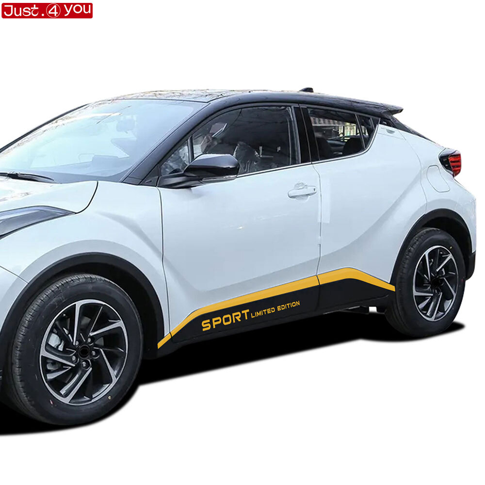 2x For Toyota C-HR CHR 2018-2023 Car Side Sport Edition