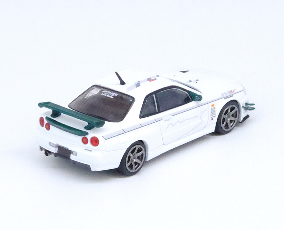 ミニカー INNO64 GT-R (R34) R-Tune by MINE'S 1/64 Inno Models Nissan Skyline GT-R (R34) R-Tune RHD (Right