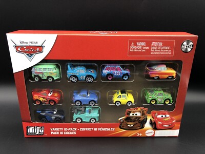 Disney Pixar Cars Mini Racers 10 Pack Radiator Ramone Mater