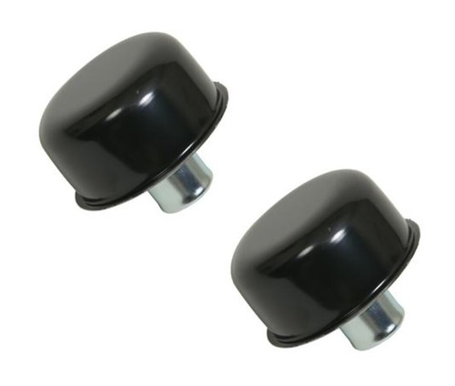 1967-1986 Chevy Bloque Pequeño Kit de Cubierta de Válvula Negro Alto - Imagen 3 de 5