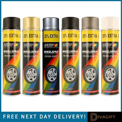 MOTIP FELGENSPRAY ACRYL GLANZ SPRÜHLACK FÜR ALUFELGEN STAHL 500ML NEU