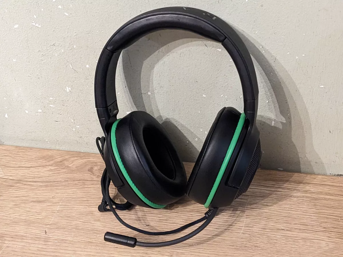 Razer Kraken X Console gaming headset 3.5mm wired black green for PC PS5
