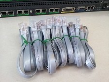 NEW 8 x RJ45 To RJ45 Rollover Console Cable For Cisco 2509-RJ 2511-RJ CCNA