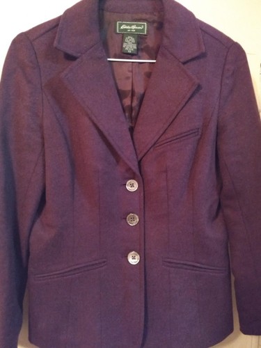 LL Bean Petite Wool Angora Cropped 