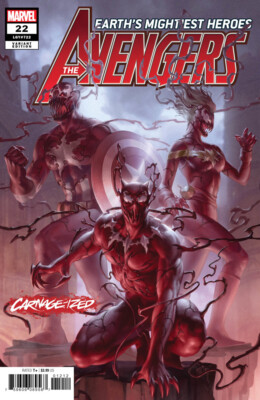 AVENGERS (2018) #22 Carnage-ized VARIANT